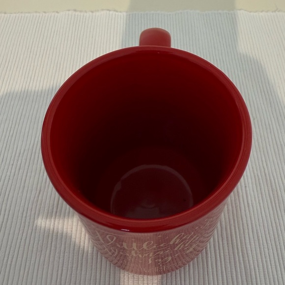 Wittlich Germany Red Christmas Market Mug with Gold Design - Picture 7 of 7